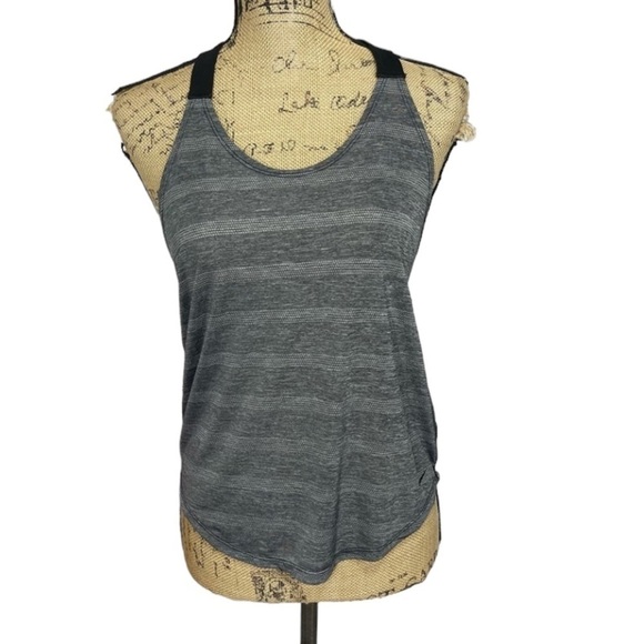 Nike Mesh Racerback Striped Athletic Tunic - Picture 2 of 11